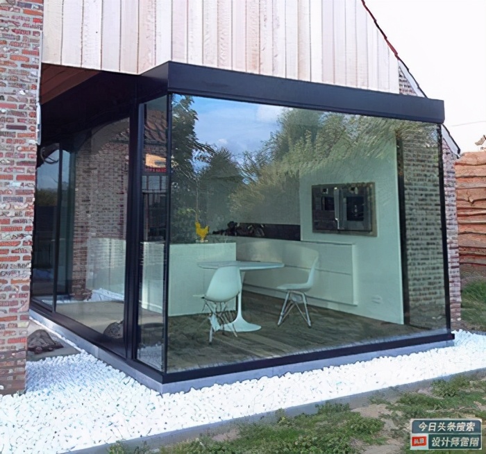 别墅庭院阳光房2023最新款设计,庭院阳光房设计