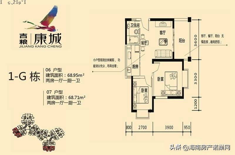 定安吉粮康城二手房,海南定安吉粮康城相邻小区