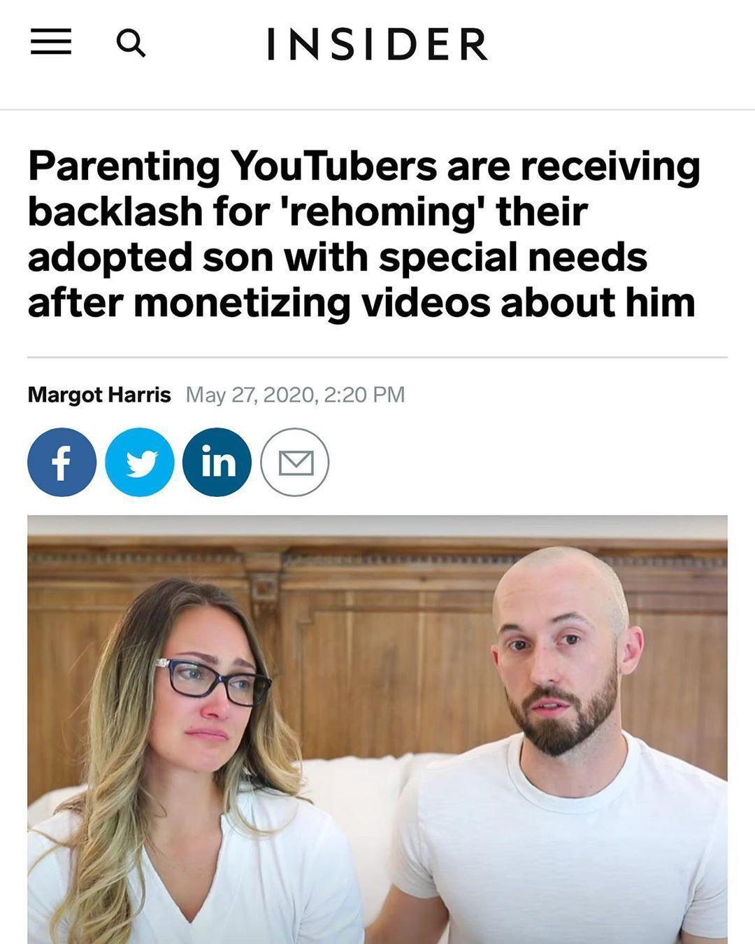 美国网红领养中国残障男孩,疯狂吸血赚钱后就无情抛弃?