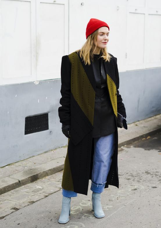 冬季牛仔裤怎么穿才好看,冬天牛仔裤怎么穿出高级感男生