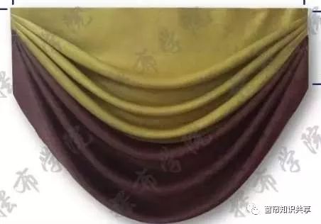 窗帘连体水波帘头制作视频,欧式风格窗帘平板水波帘头