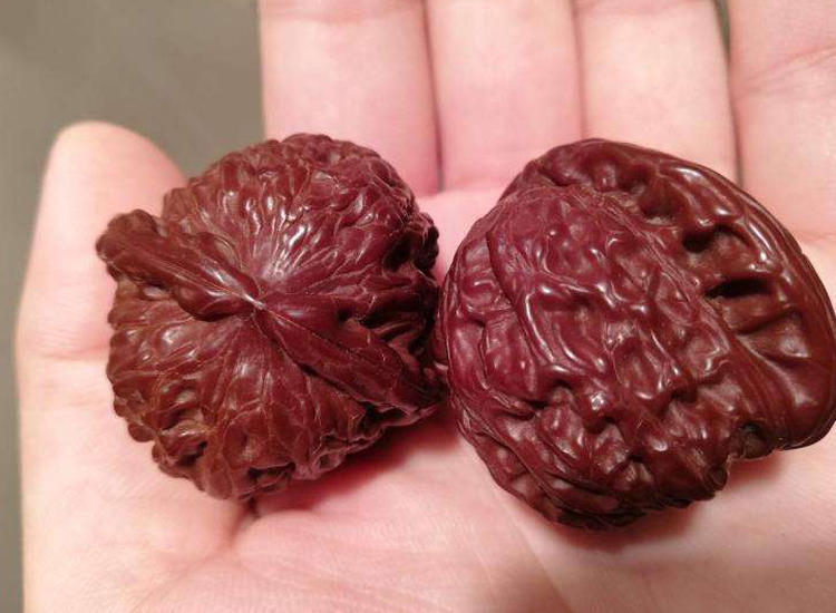 大宝闷核桃是什么原理,核桃用大宝闷完之后前后对比