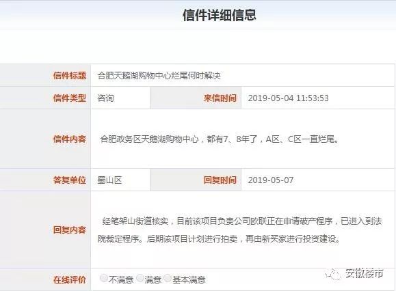 合肥烂尾楼盘最新消息,合肥天鹅湖烂尾楼最新消息