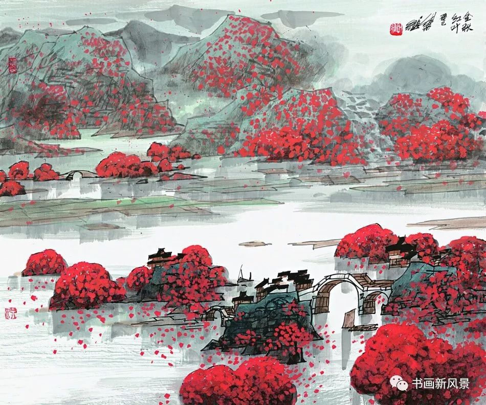 美到窒息的江南山水,中国风江南山水