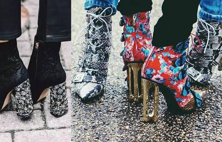 你想要的时尚风格应有尽有,复古方跟鞋穿搭