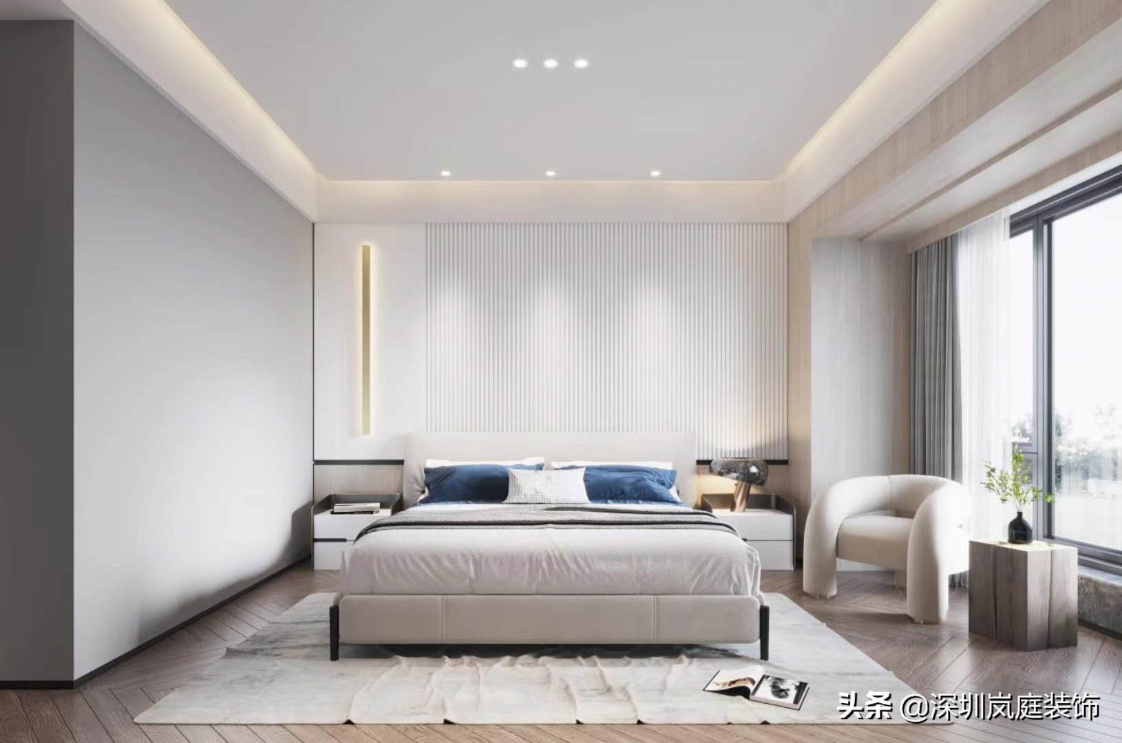 南山现代简约风装修,深圳轻奢风格装修设计推荐