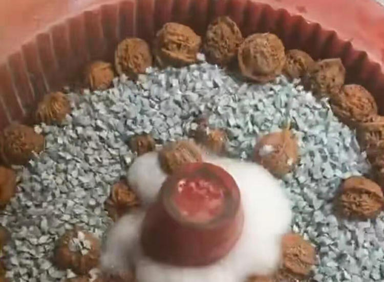 大宝闷核桃是什么原理,核桃用大宝闷完之后前后对比