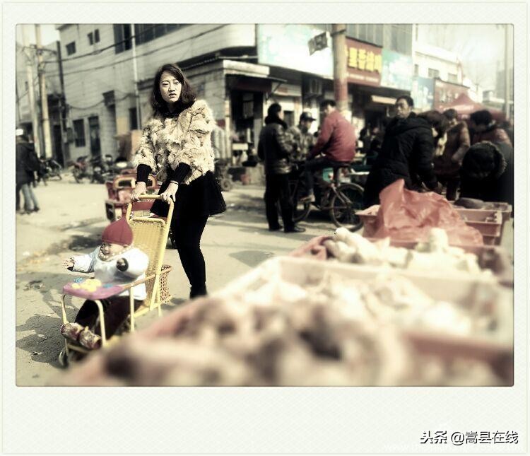 航拍闫庄镇街景,嵩县闫庄图片