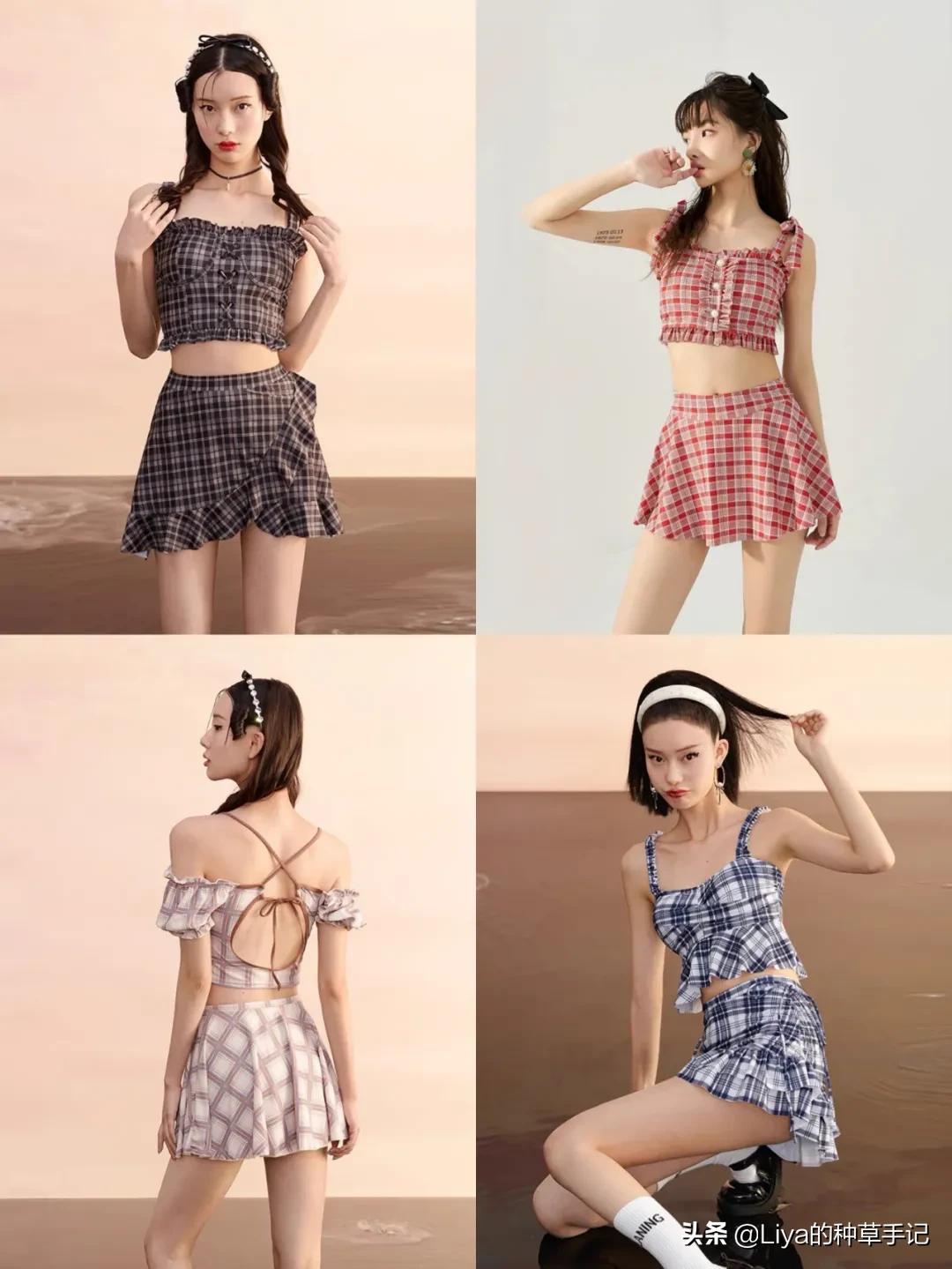 什么样的泳衣穿起来好看有高级感,最好看的女性高级感泳衣分体