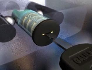 钥匙是怎么插进锁的解剖图,钥匙怎么解开密码锁