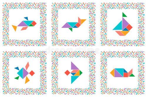 教小孩拼七巧板,七巧板怎么教大班小朋友拼图