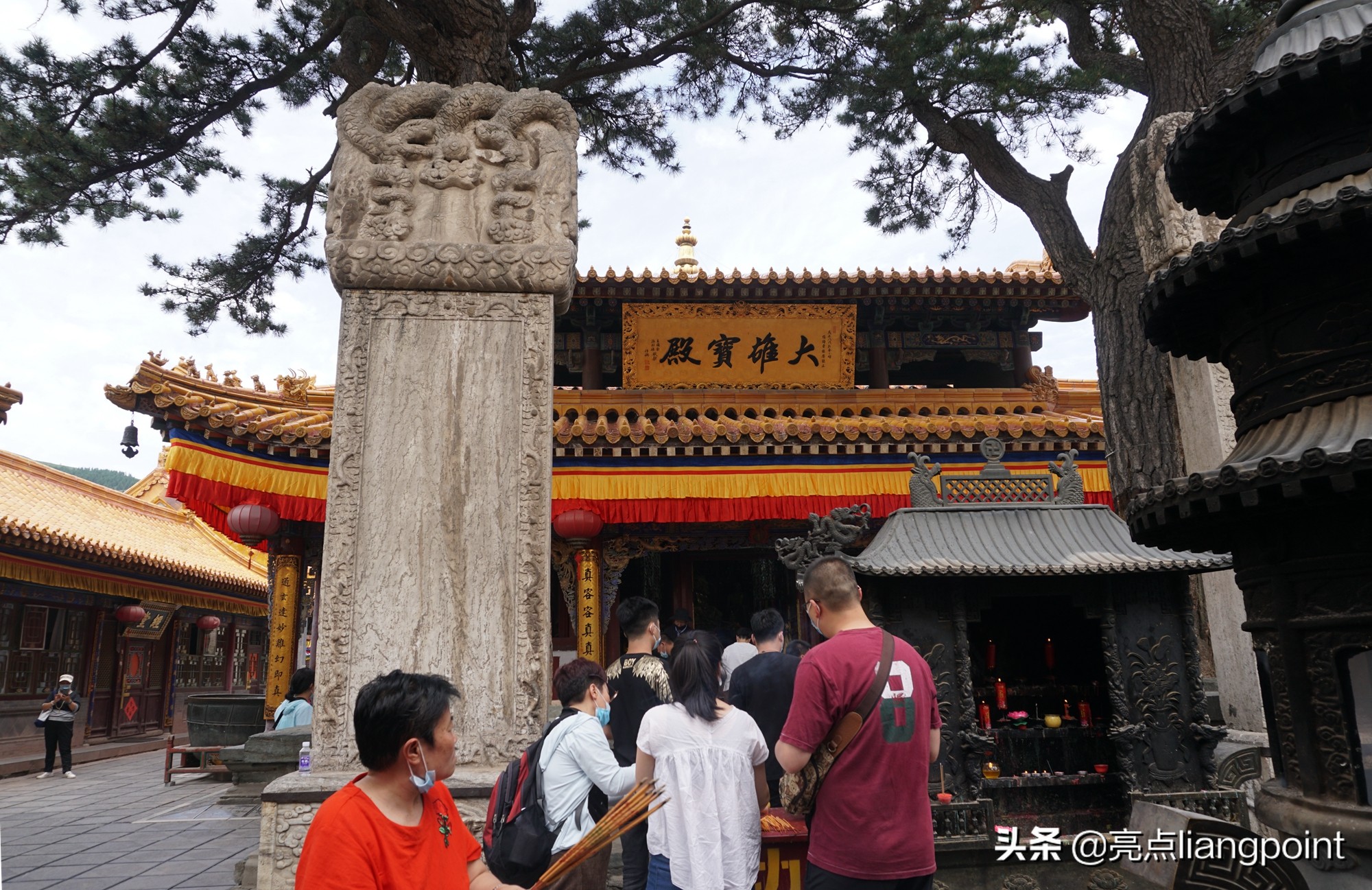 中国佛教四大名山之五台山风光,佛教四大名山之五台山清凉寺