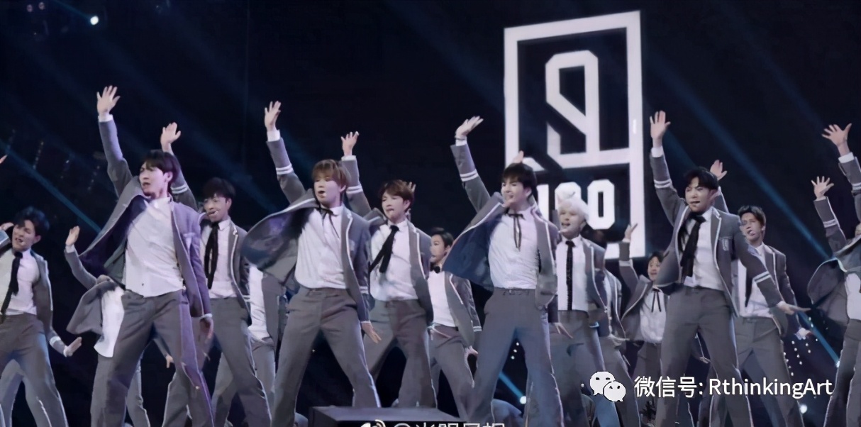 什么?荣思内有练习生在跳舞