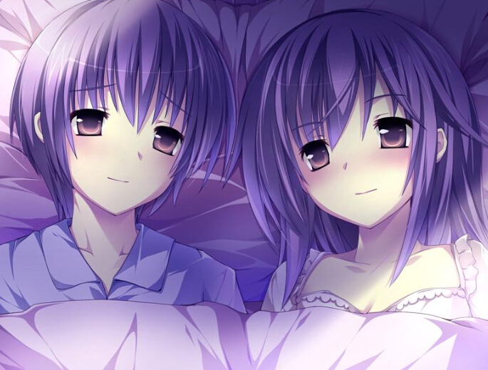 纯爱双子女,活泼可爱萌双子