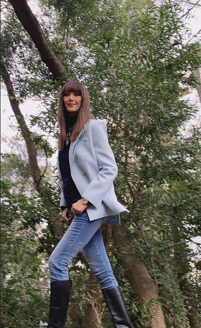 琦琦和任达华图片,任达华与琦琦走秀视频