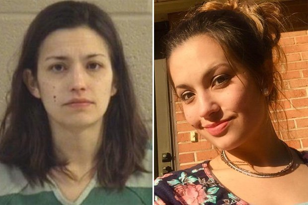 美国女教师性侵15岁学生被判刑,美国女教师被警察逮捕