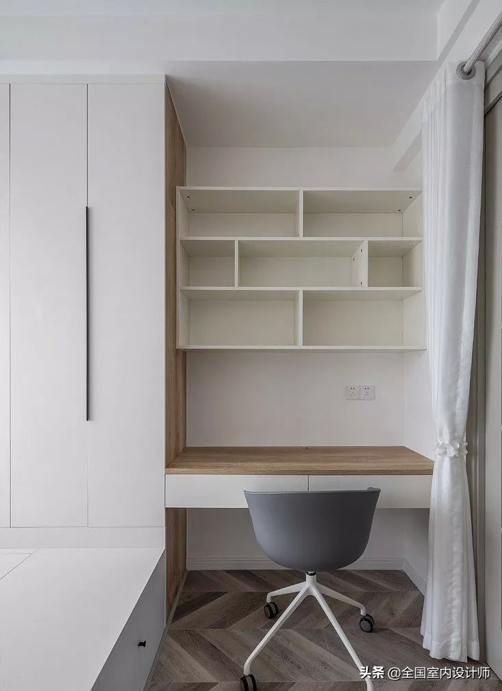 北欧榻榻米风格装修卧室效果图,简约北欧风榻榻米卧室的效果图