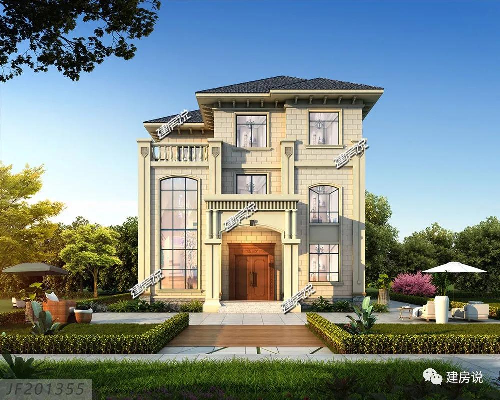 挑空复式别墅怎么设计,复式别墅挑空大客厅