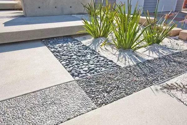 庭院铺装哪种方式效果最好,庭院地面铺装大理石效果图