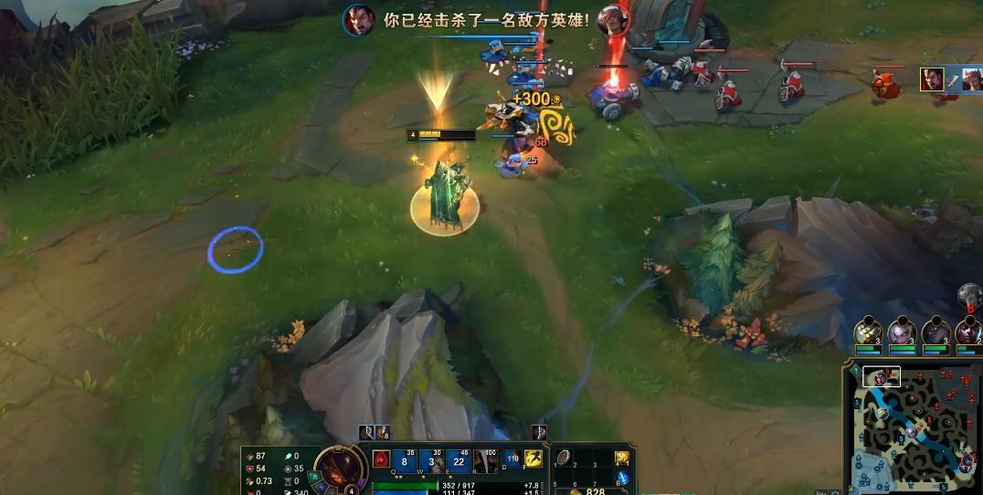 上单腕豪害怕什么英雄,美测服腕豪出装