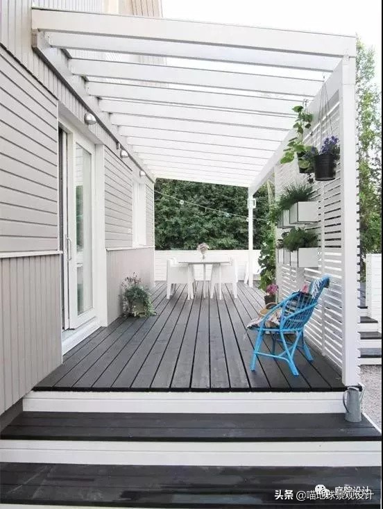 100款庭院廊架图片,中式庭院亭子设计效果图