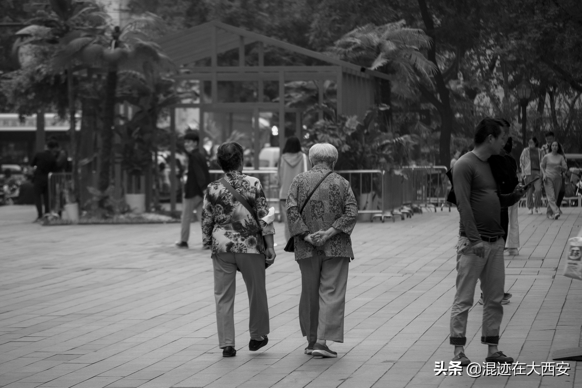 西安中贸广场夜景图,西安中贸广场攻略