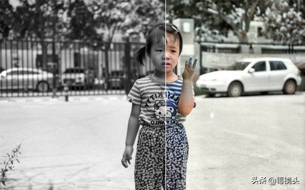 把黑白底片转成彩色照片的方法,底片黑白照片如何修成彩色照片