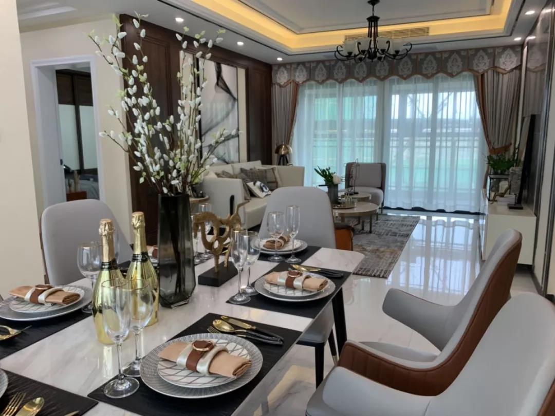 海景明珠新城4期123样品房,海景明珠电城楼盘带装修