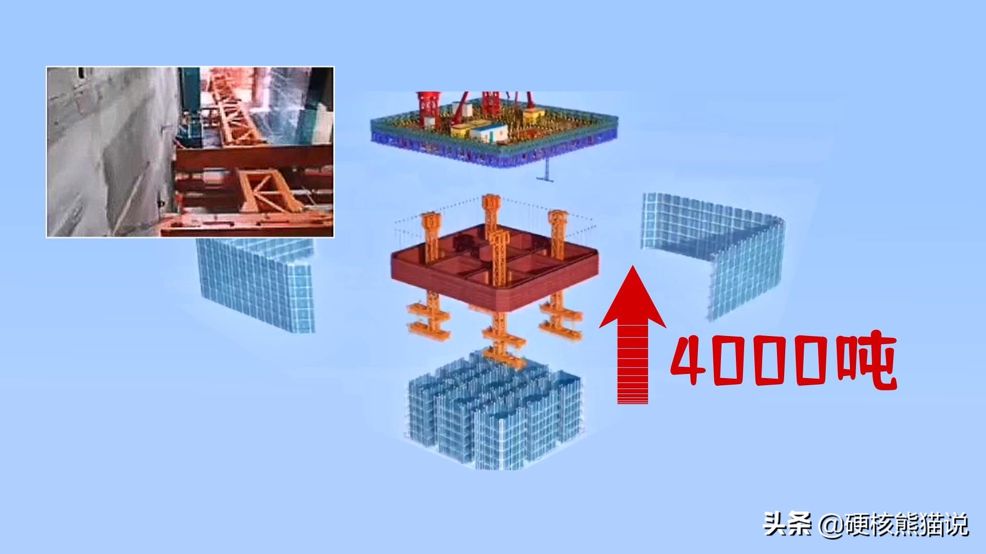 四天盖一层中国首创空中造楼机,中国独创空中造楼机