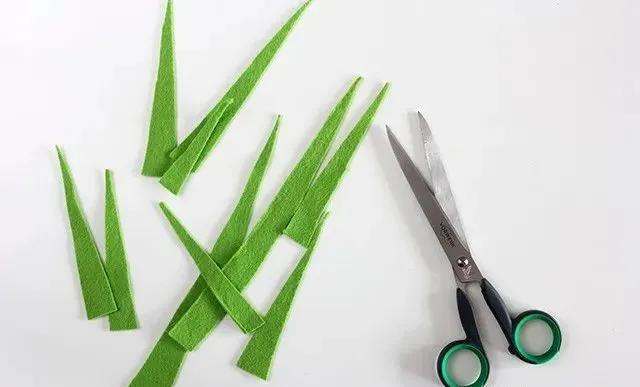 手工diy不织布,手工布艺不织布向日葵图解教程