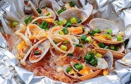 夜市锡纸花甲粉的正宗做法,锡纸花甲粉正宗做法夜市