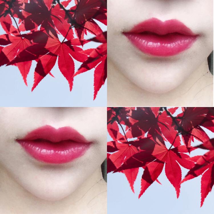 自己用花朵制作的口红既好看又好用，身边的朋友都羡慕了。