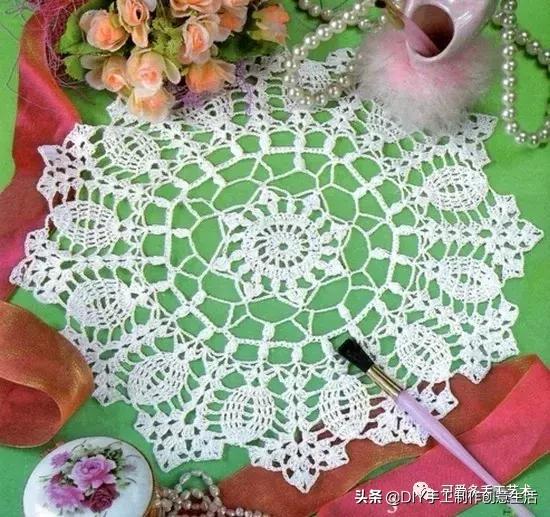 钩餐桌垫,钩餐桌垫视频教程