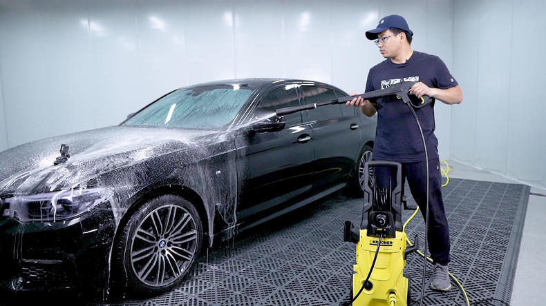 卡顿k4洗车机测评,卡赫K4洗车机怎么组装