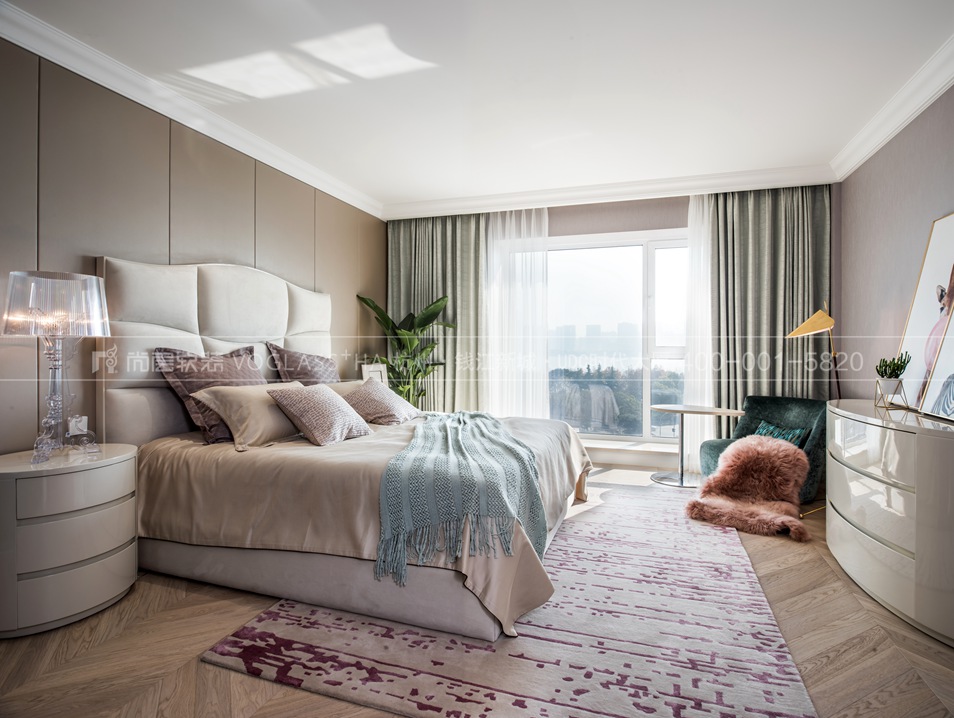 浙江欧式别墅软装设计,轻奢别墅装修风格杭州