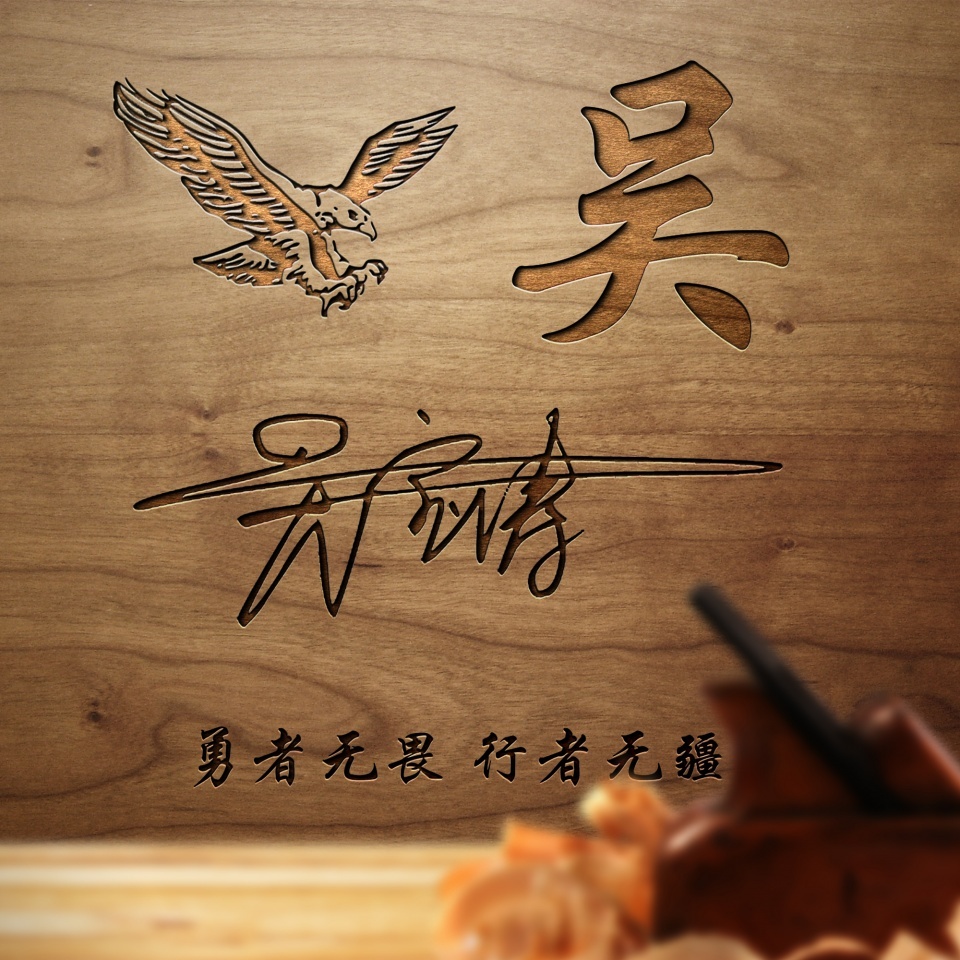 用你的姓氏姓名制作微信头像壁纸,100张好看不常见的微信头像姓氏