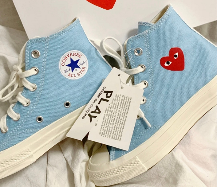 匡威帆布鞋川久保玲联名款,肖战穿的川久保玲和匡威联名鞋