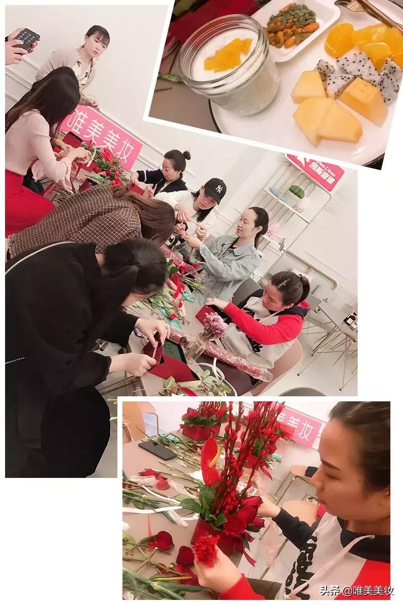 唯美美妆直播间,唯美美妆后台培训