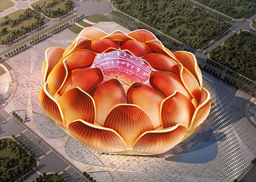 恒大最新主场造型,恒大新主场震撼视频