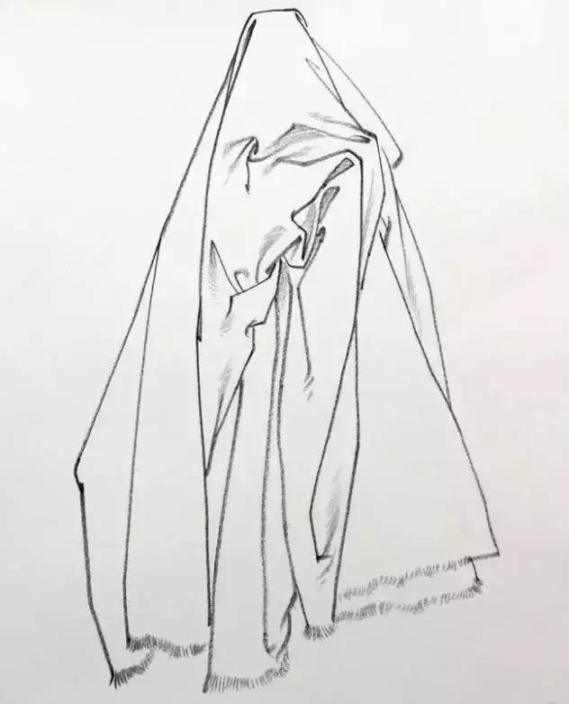 速写衣服褶皱画不好,速写衣褶123和127的区别