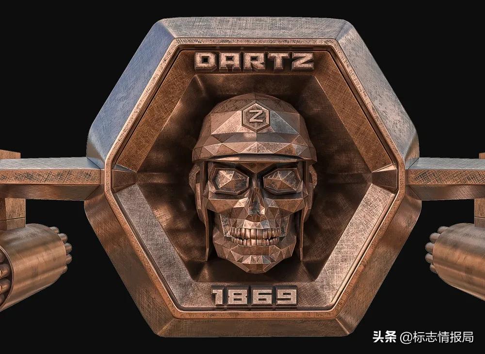 骷髅轰炸机!这应该是世界上最「硬核」的车标了