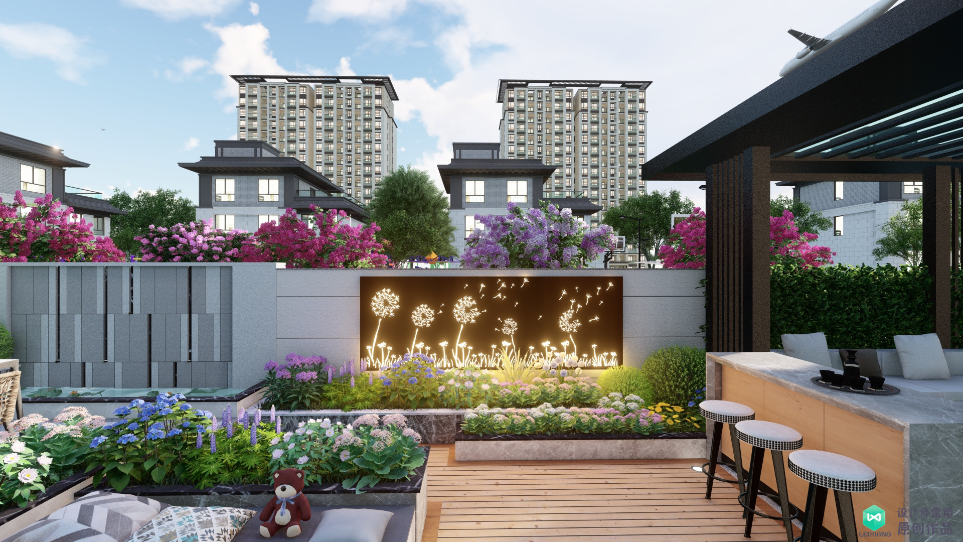 长方形小院子怎么布置,7平方小院子怎么布置小花园