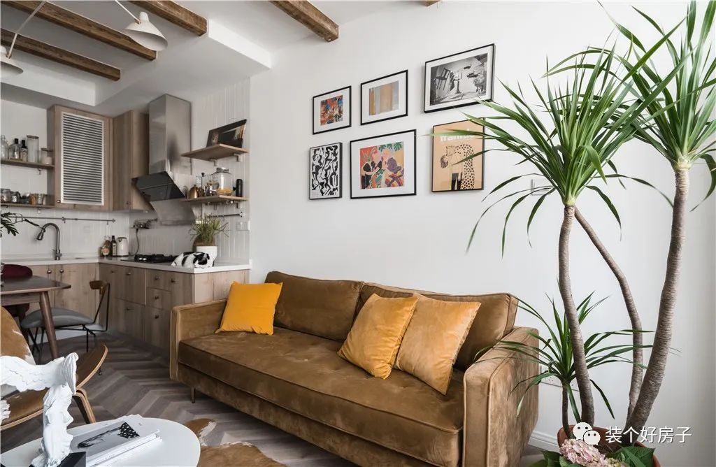 45㎡上海老公房,变鸡肋为宝藏,她家是小户型家装典范