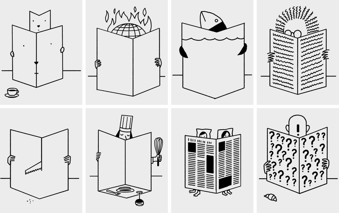 大开脑洞插画图,纽约时报最佳插画图