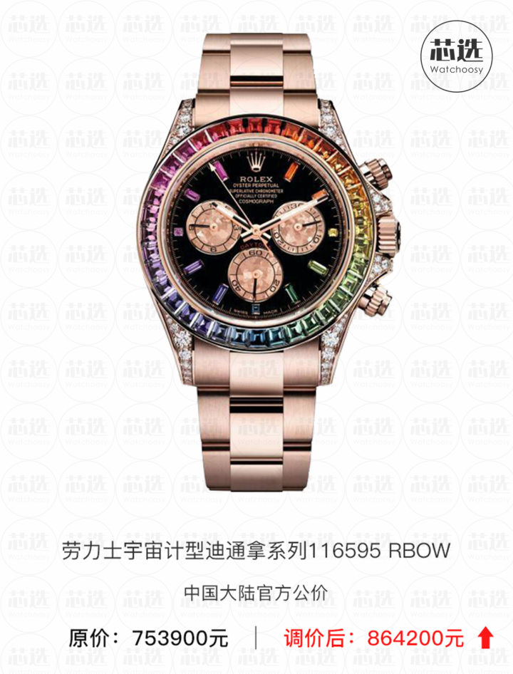 劳力士2021调价,劳力士2019调价前后价格