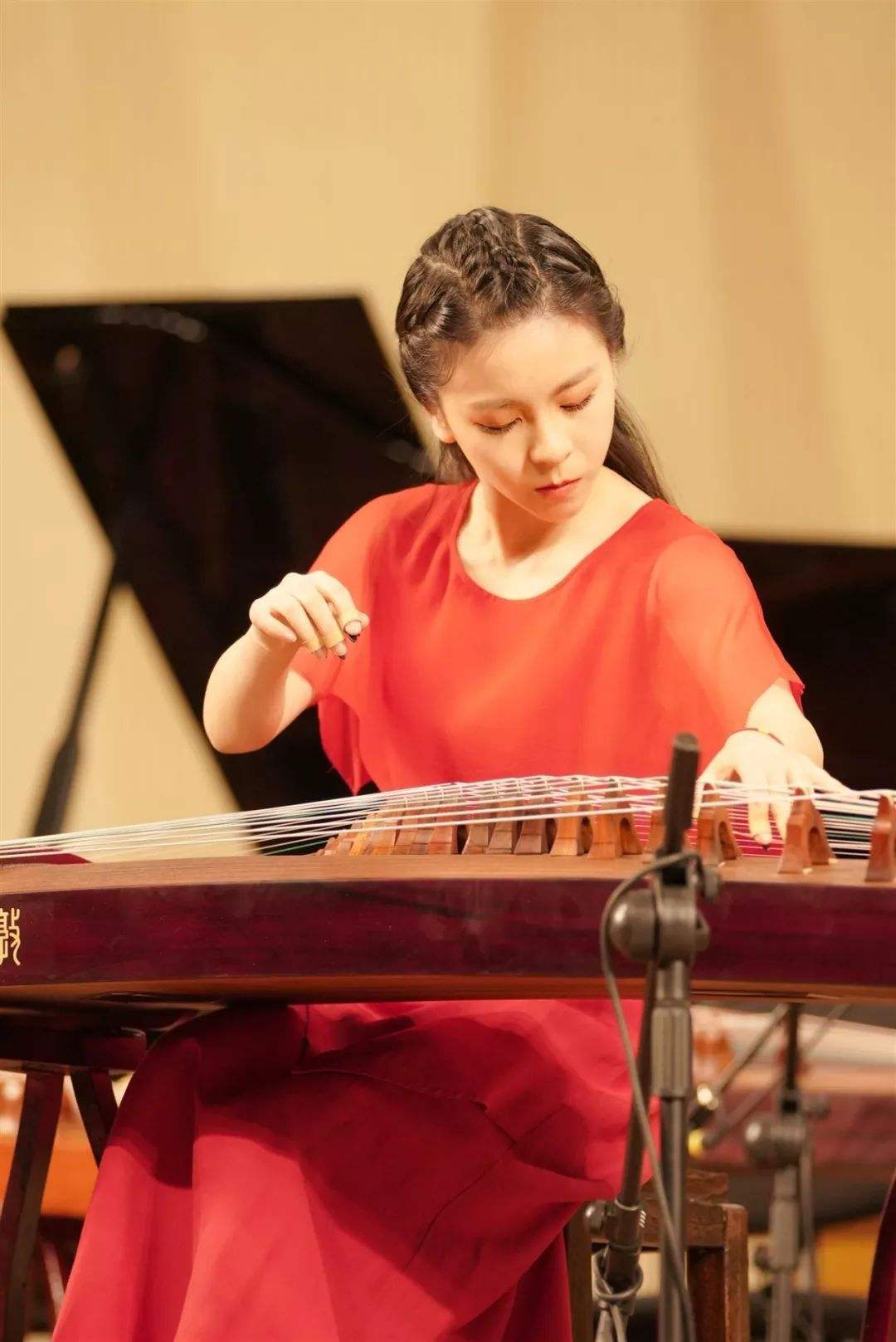 中央音乐学院古筝神童,以第一的成绩考入央美