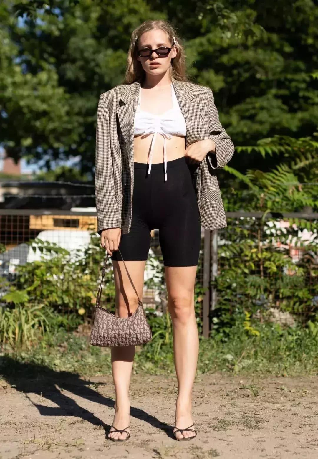 西装短裤夏季高级感,西装短裤秋冬款时尚