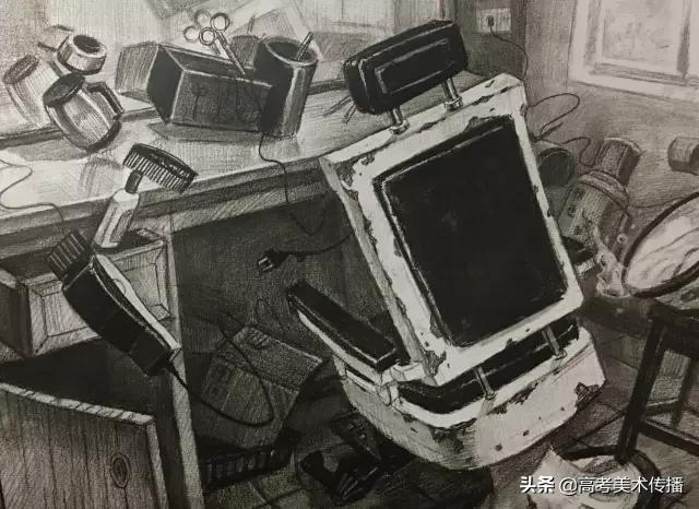 清华美院素描静物,清华美院高考素描