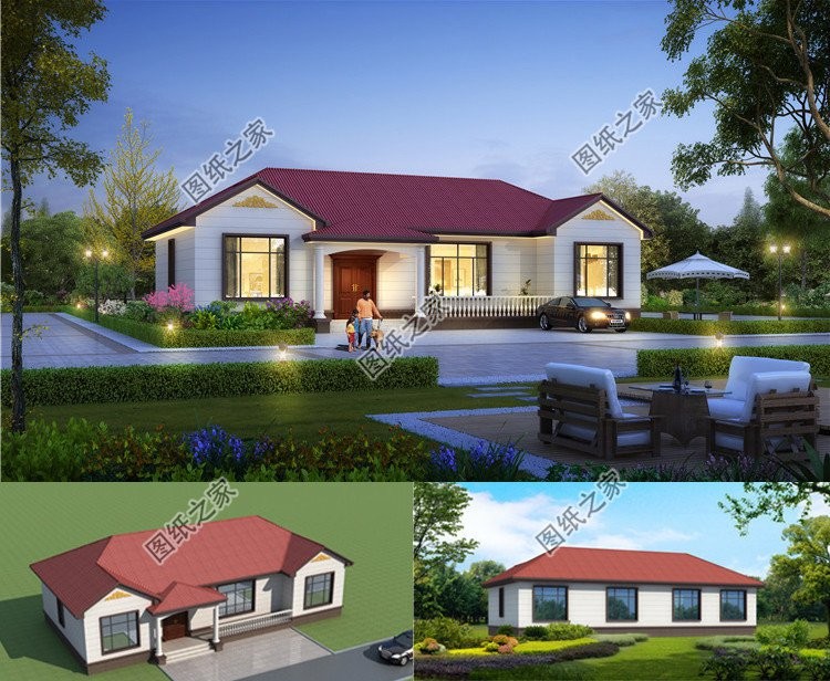 一层房子高级感,3层现代风框架结构别墅