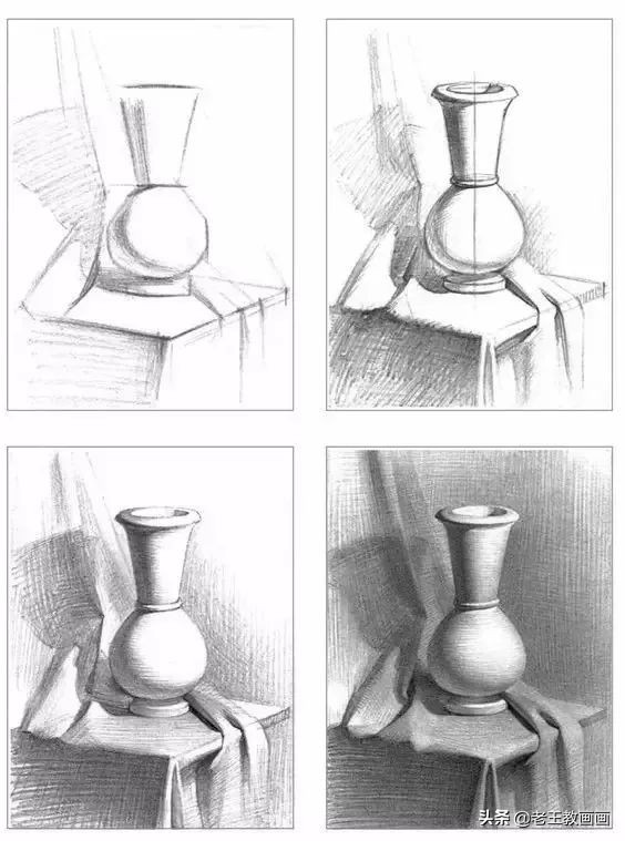 学画素描入门教程,学画人像素描应该先练会啥